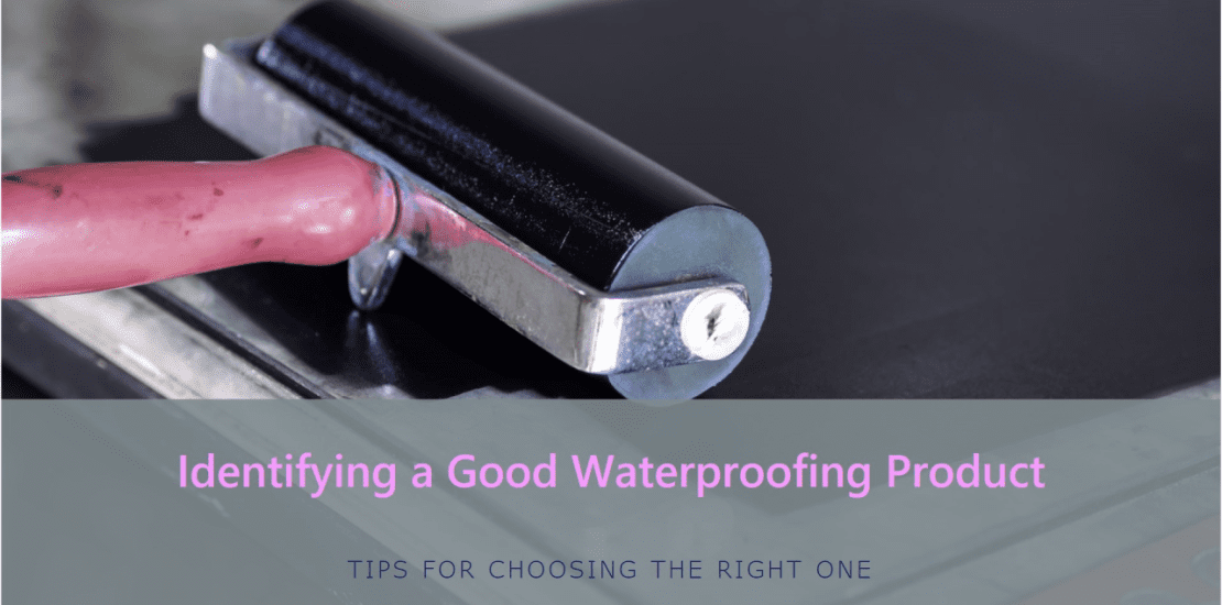 How to choose waterproofing method